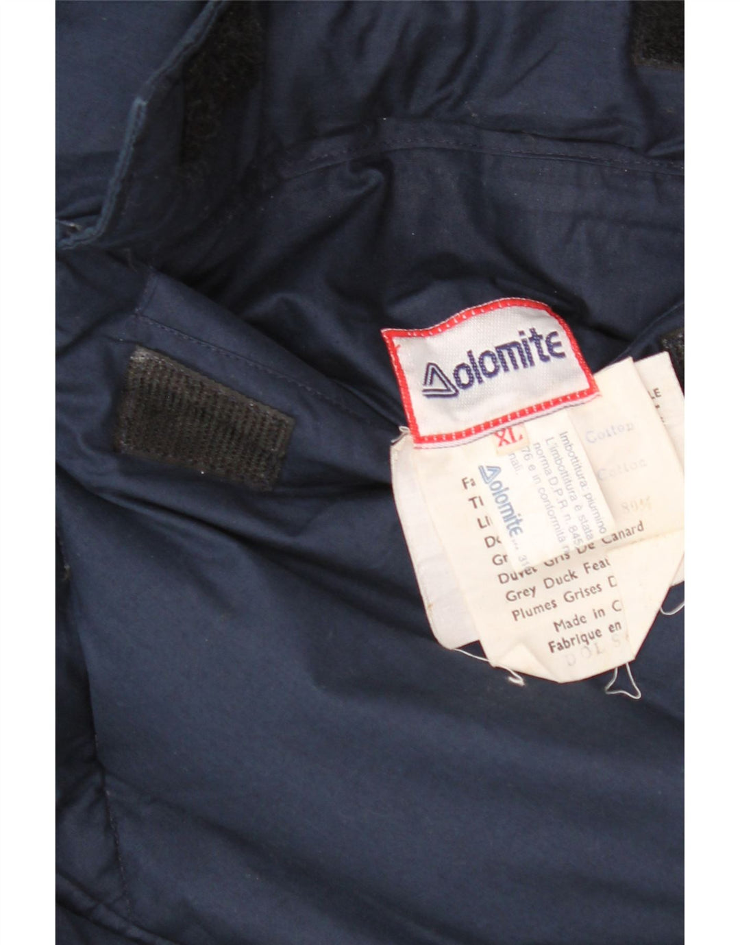 Dwustronna ocieplana kurtka męska DOLOMITE UK 42 XL, żółta bawełna