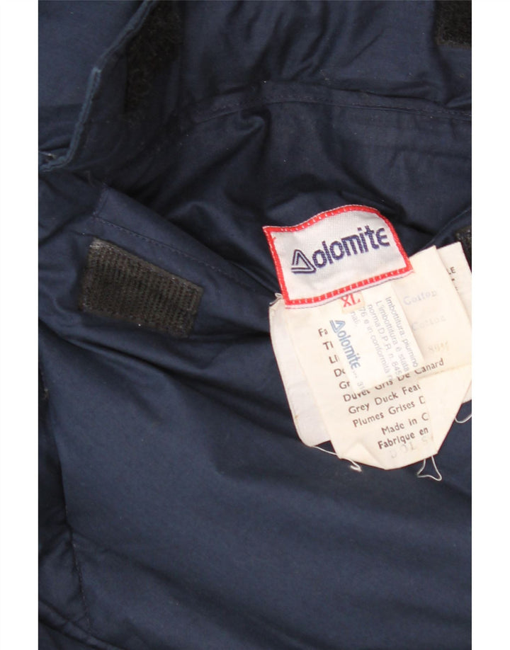 Dwustronna ocieplana kurtka męska DOLOMITE UK 42 XL, żółta bawełna