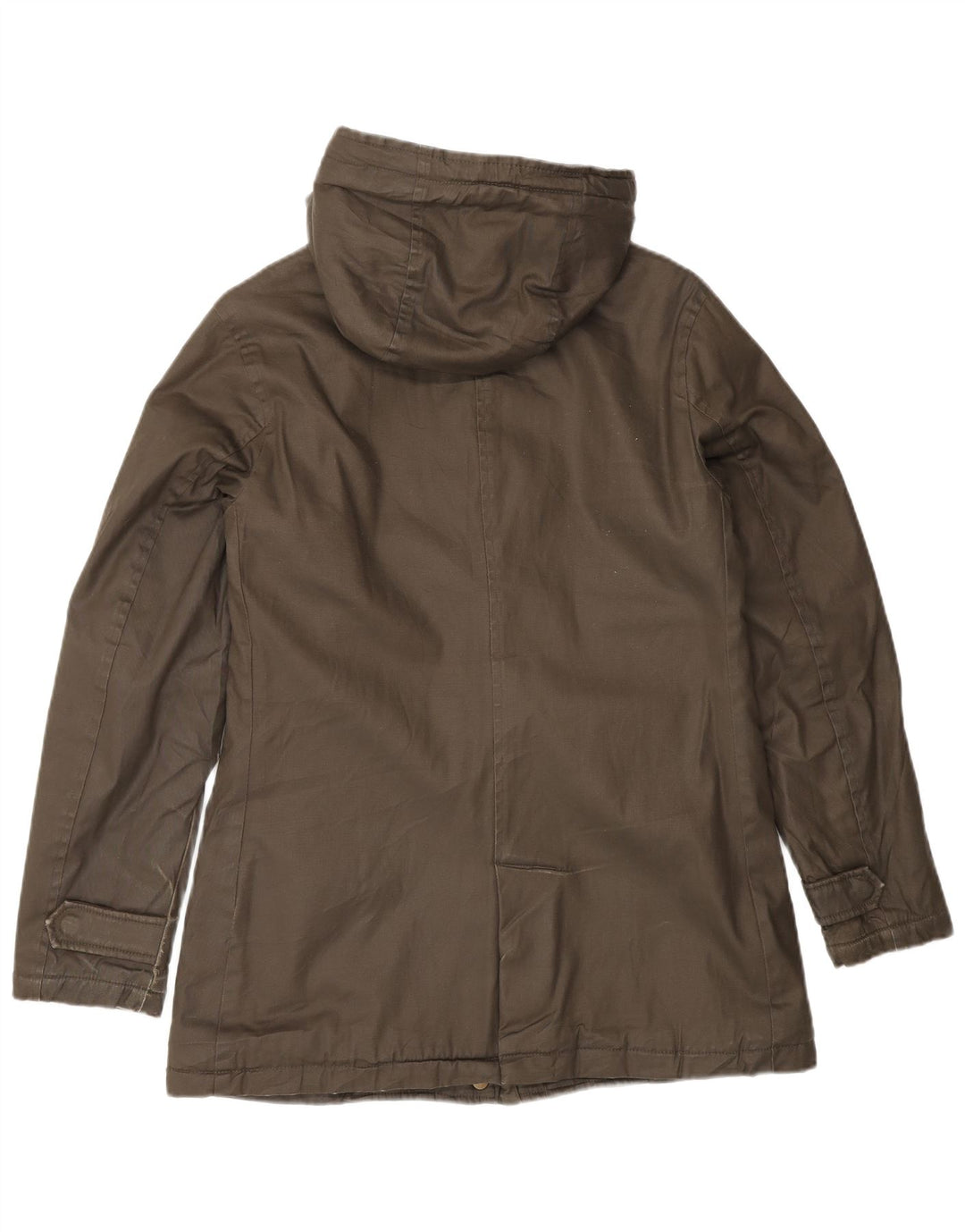 Kurtka damska CHAMPION Sherpa Parka z kapturem UK 6 XS, bawełna khaki