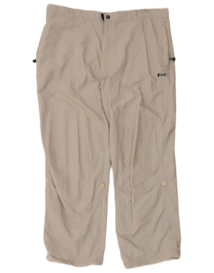 Damskie spodnie cargo Marks & Spencer W40 L29 Szary poliamid