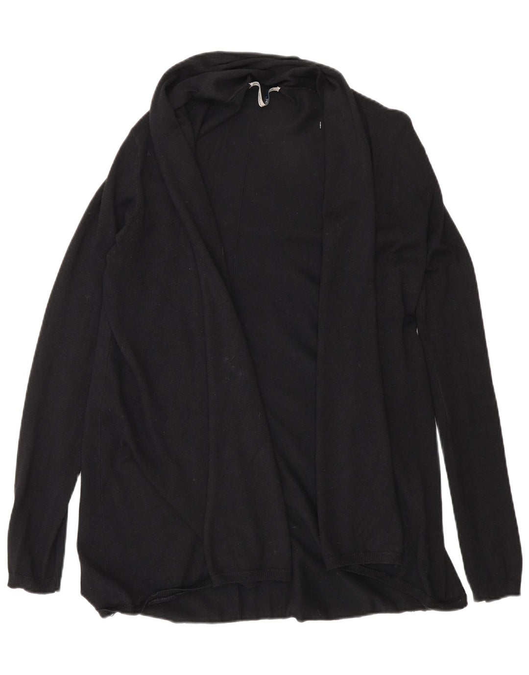 Sweter damski Zara z otwartym kardiganem UK 12, średni czarny