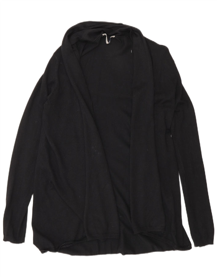 Sweter damski Zara z otwartym kardiganem UK 12, średni czarny