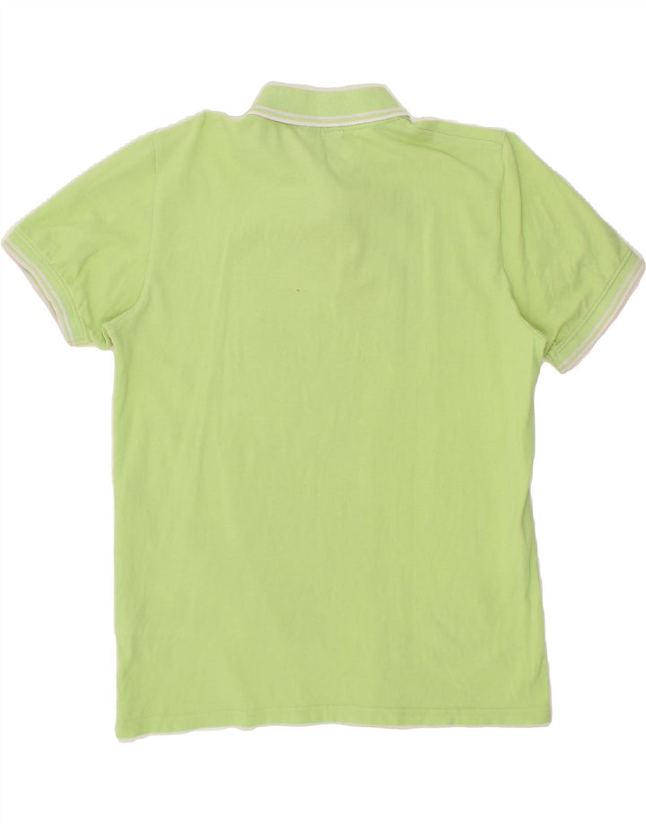 KAPPA Mens Polo Shirt Medium Green Cotton Vintage Kappa and Second-Hand Kappa from Messina Hembry 
