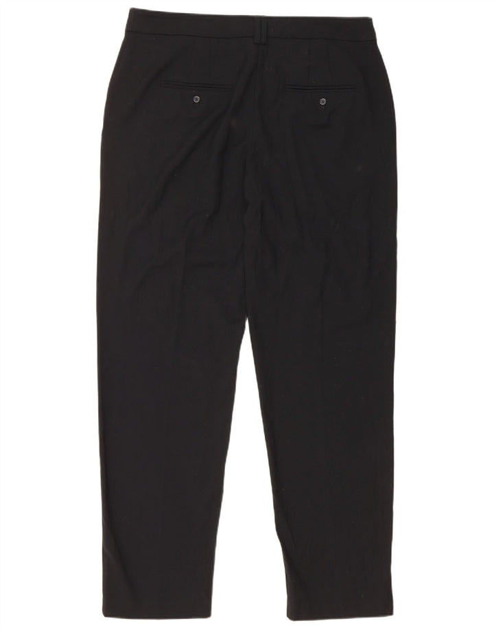 Damskie spodnie Chino Marks & Spencer UK 12 Medium W34 L29 Czarne
