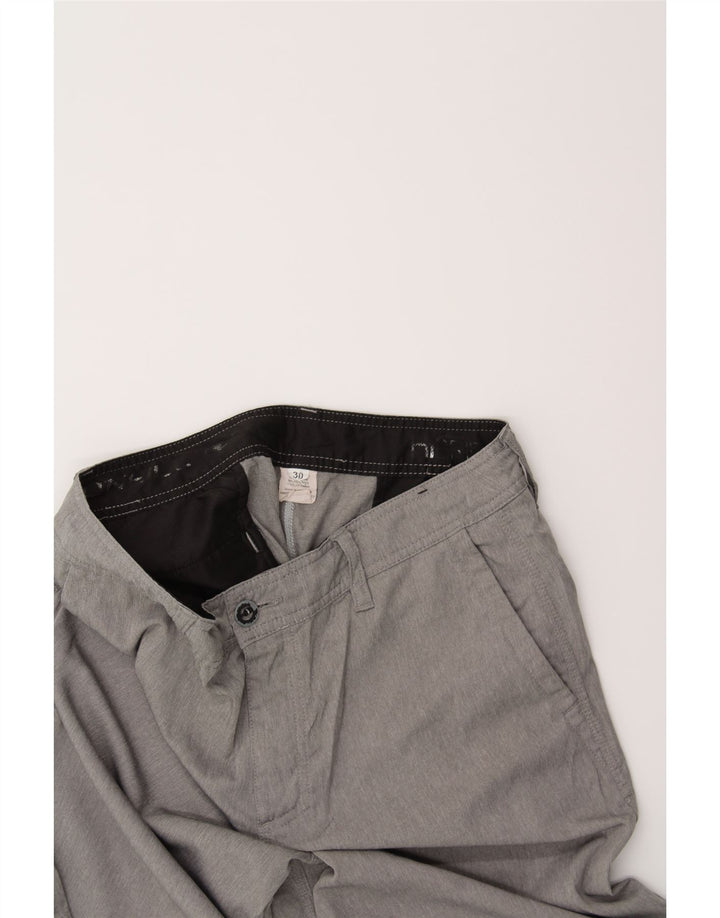 O'NEILL Mens Chino Shorts W30 Medium Grey Polyester Vintage O'Neill and Second-Hand O'Neill from Messina Hembry 