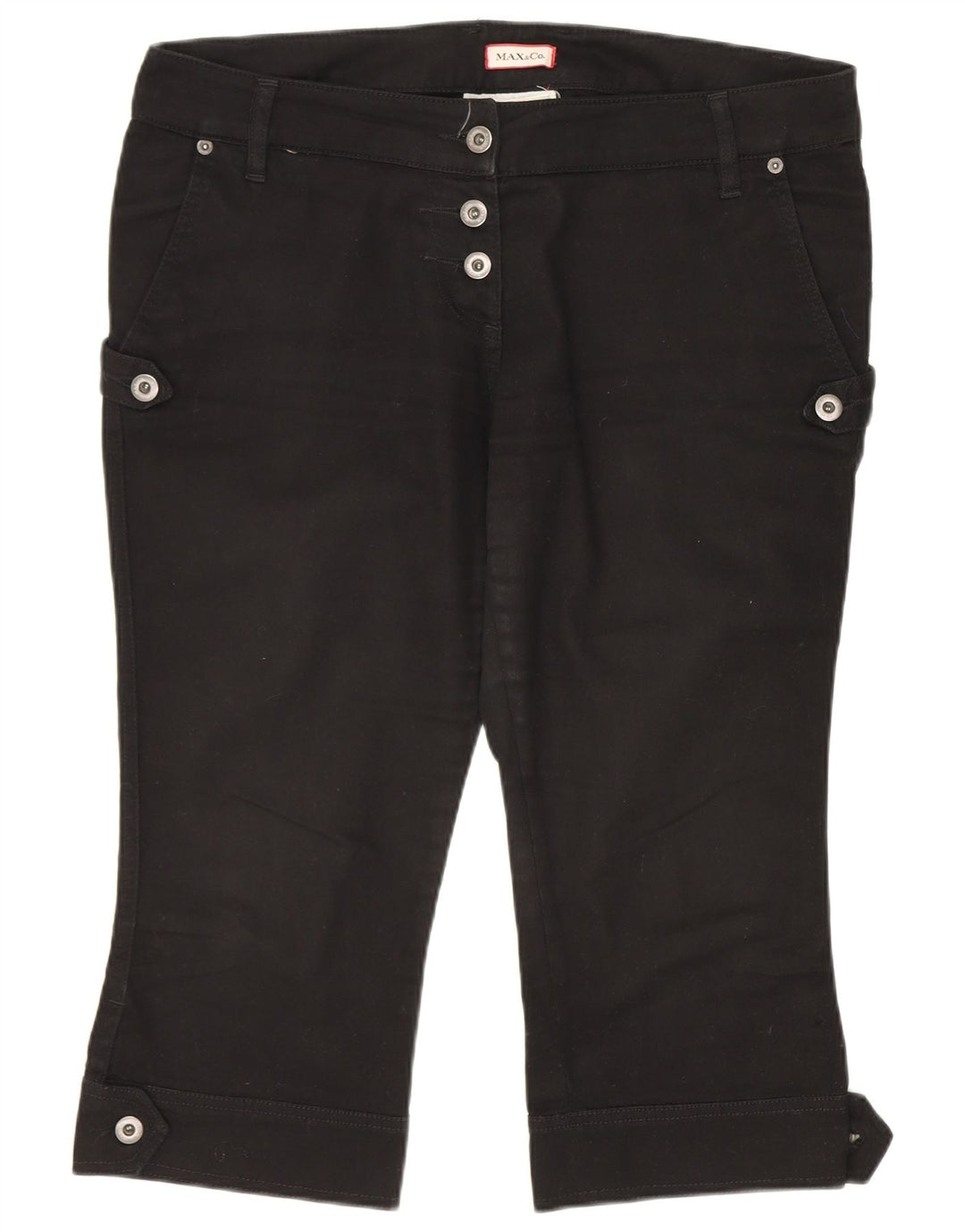 Damskie bermudy Max & Co. UK 14 duże W36 czarne