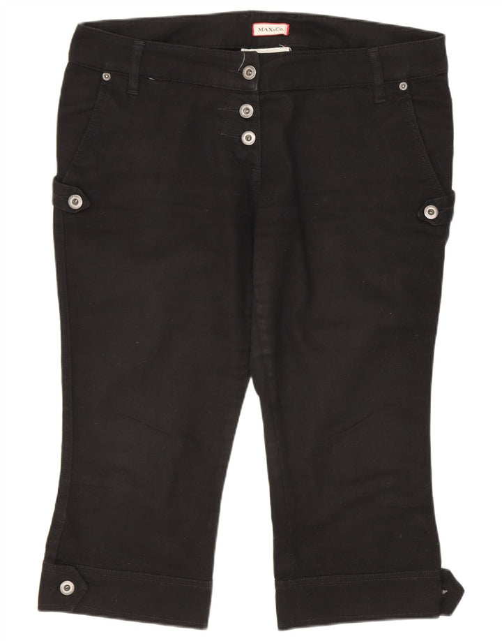 Damskie bermudy Max & Co. UK 14 duże W36 czarne