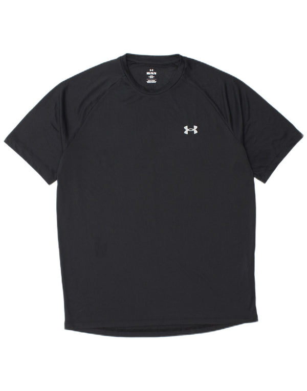 Męski T-shirt z grafiką UNDER ARMOUR, średni czarny