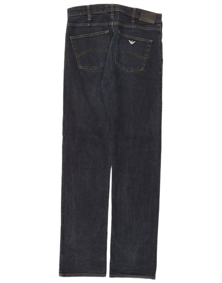 Armani Jeans Damskie proste dżinsy W33 L34 granatowe