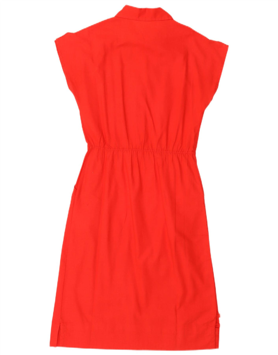 Sukienka damska basic w stylu vintage UK 12, średnia czerwień