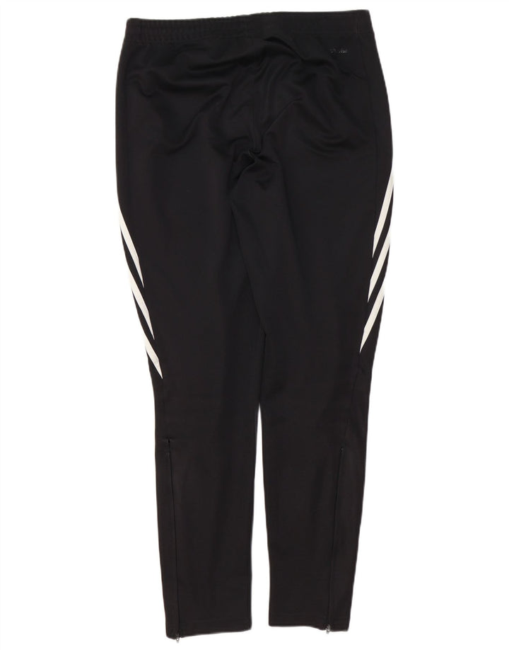 Męskie spodnie dresowe Adidas Climalite, średni czarny poliester