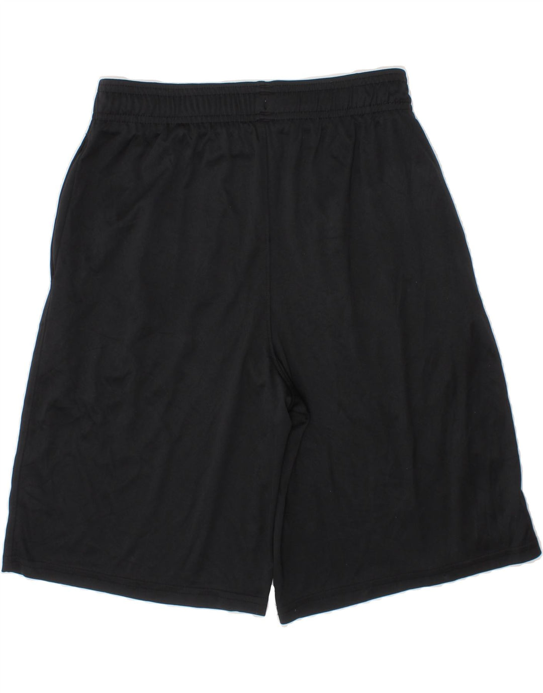 UNDER ARMOUR Boys Graphic Sport Shorts 11-12 Years Large  Black Vintage Under Armour and Second-Hand Under Armour from Messina Hembry 