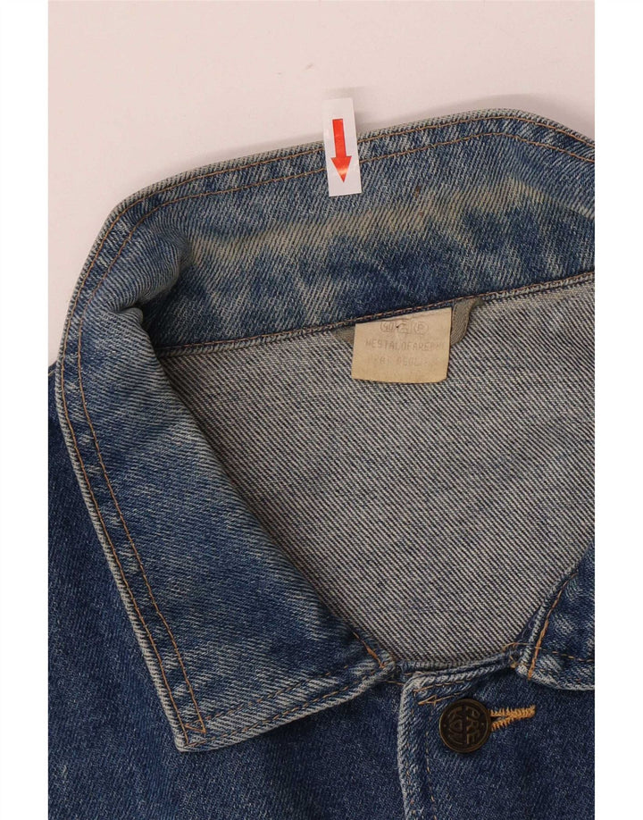 Męska kurtka dżinsowa vintage UK 40 duża niebieska