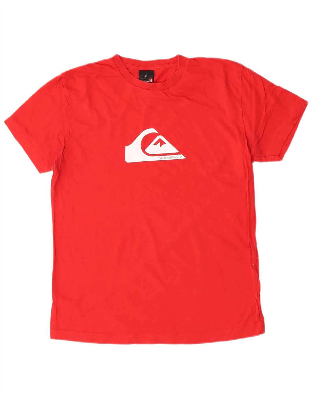 Męski T-shirt z grafiką Quiksilver, średni czerwony