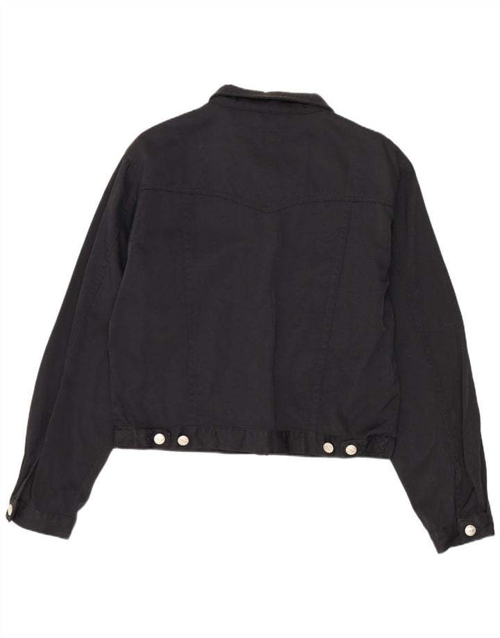 KOLEKCJA JP Damska kurtka bomberka EU 40, średni czarny nylon