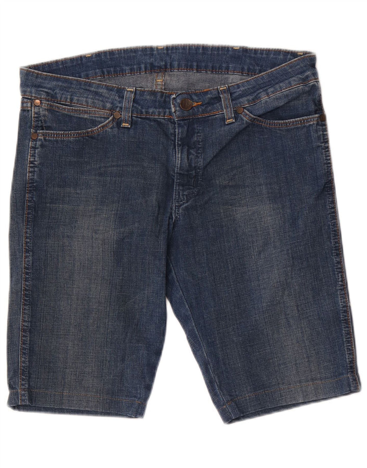 Męskie spodenki jeansowe Wrangler Iris W31 Średnioniebieskie, bawełniane