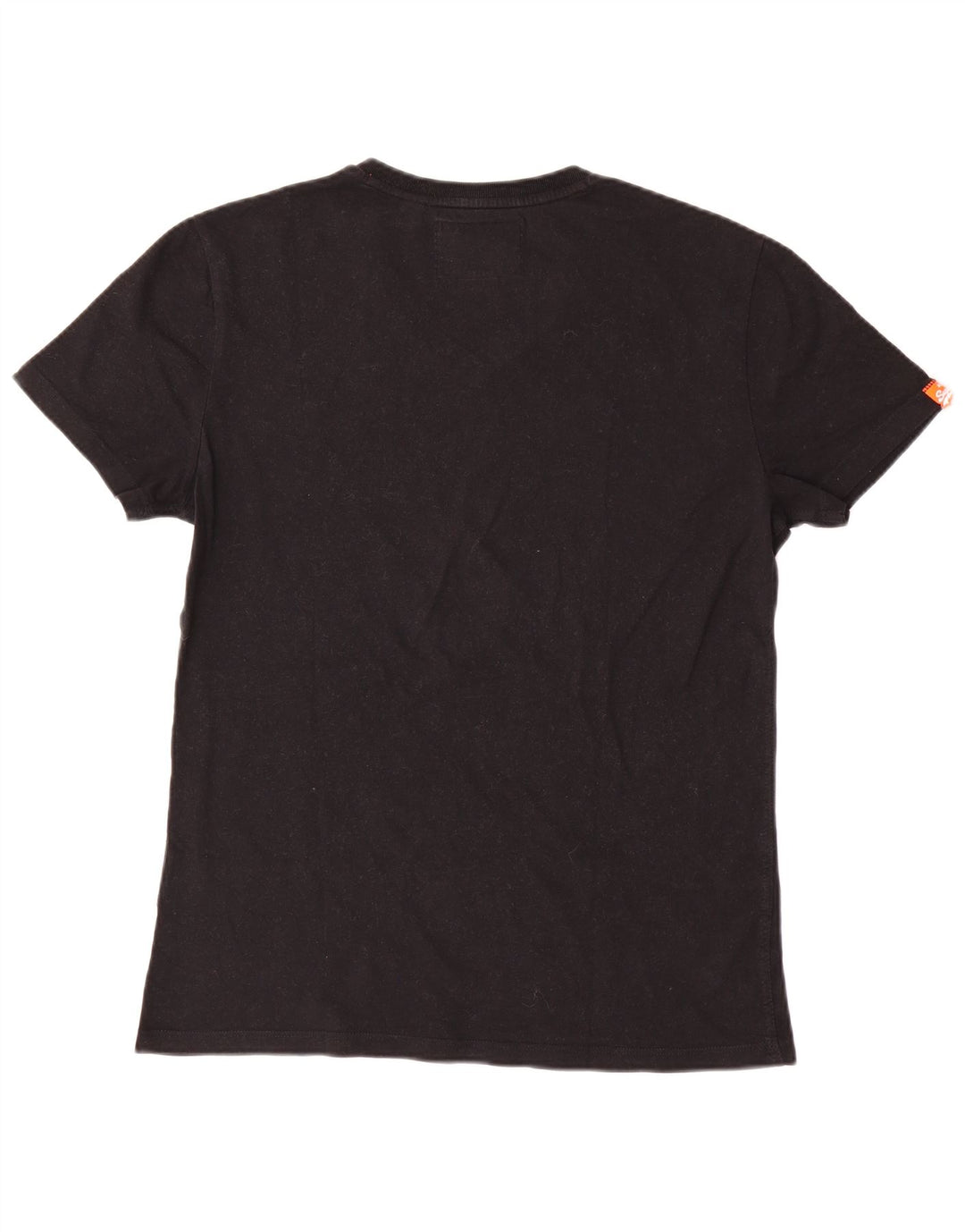 Męski T-shirt Superdry, duży, czarny, bawełniany