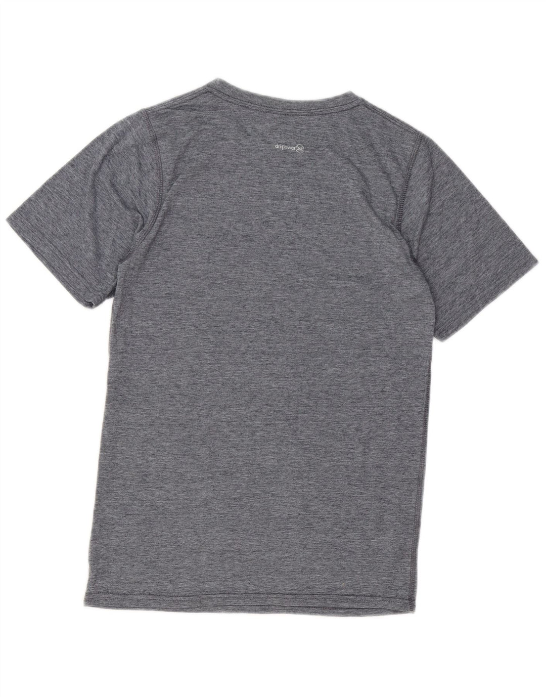 T-shirt męski RUSSELL ATHLETIC UK 34/36, mały, szary poliester