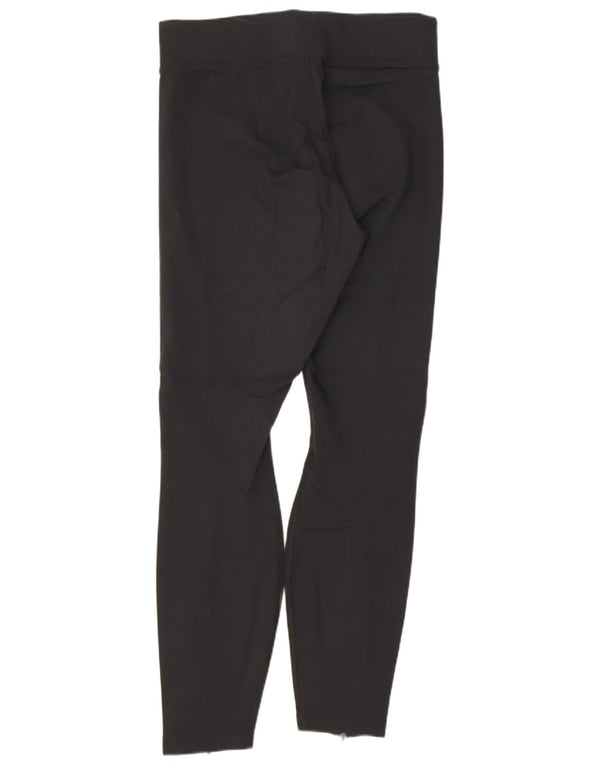 Legginsy damskie Nike UK 12, średnia czarna wiskoza