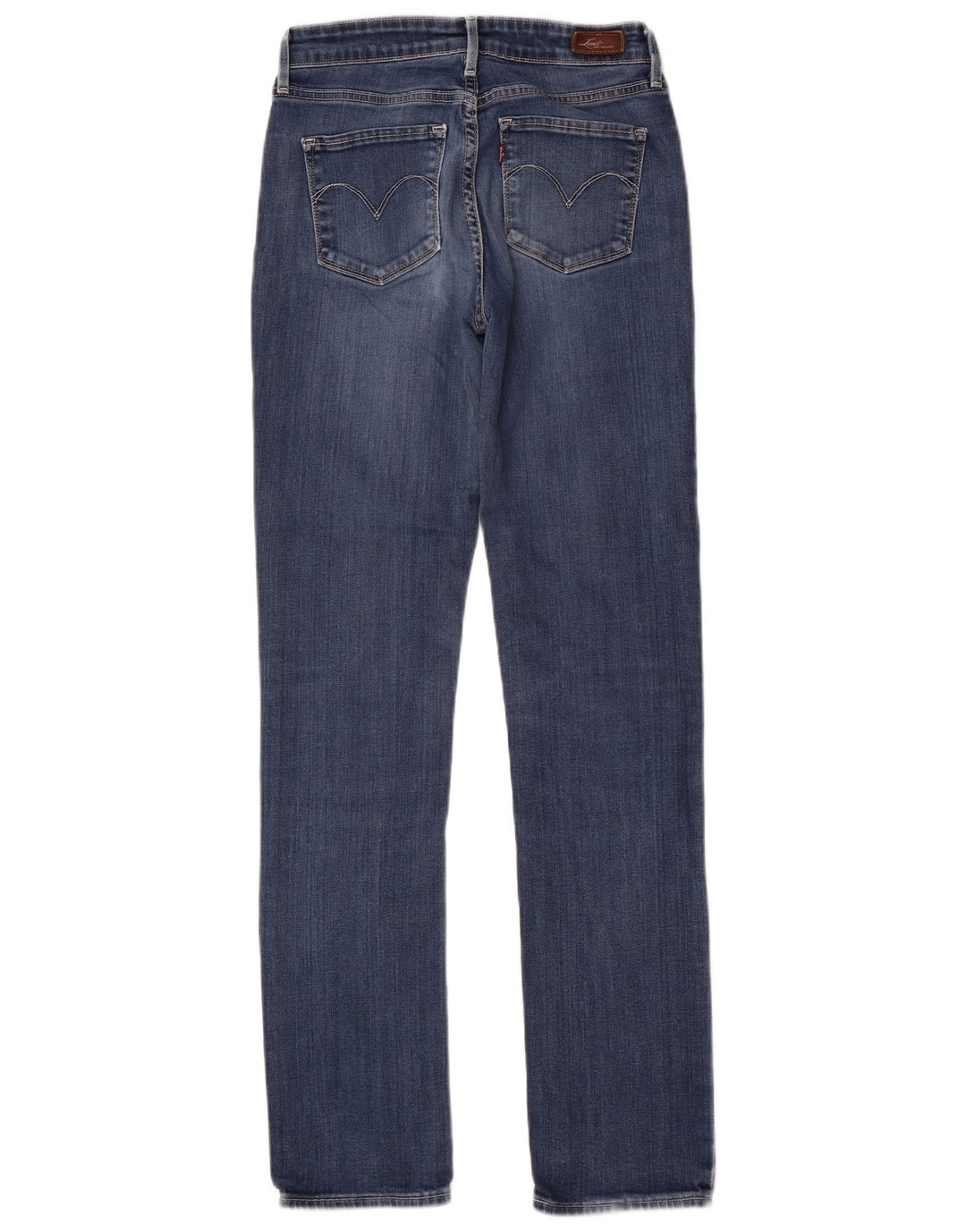 Damskie jeansy Levi's Demi Curve Slim W28 L31 Niebieska bawełna