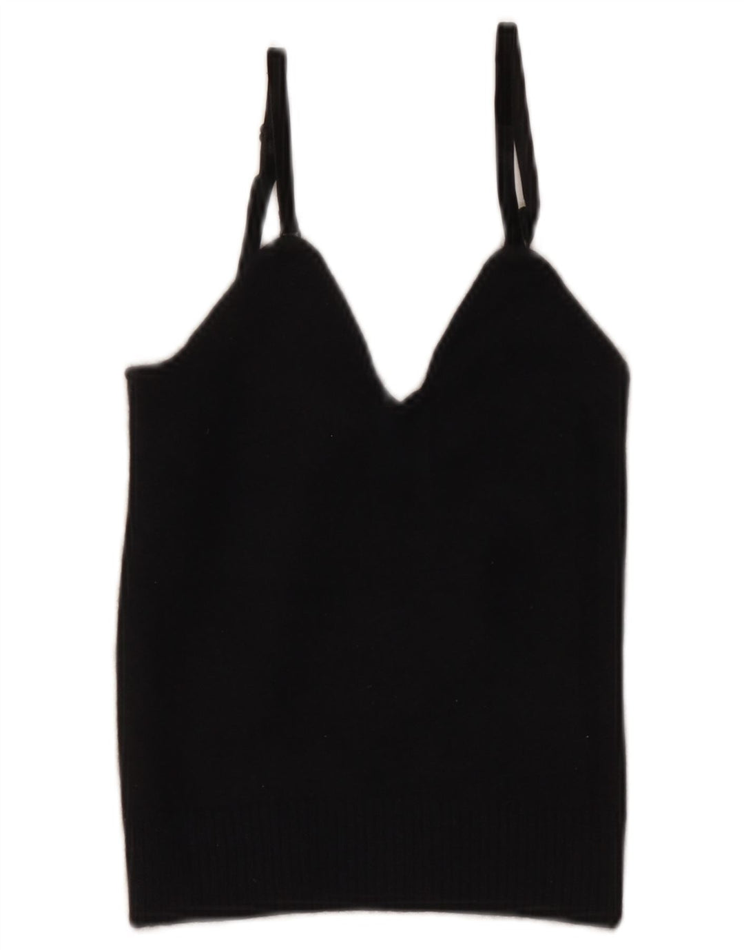 Damski top na ramiączkach Emporio Armani IT 40, mały, granatowy, wełniany