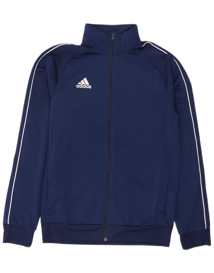 Adidas Męska bluza dresowa, średnia granatowa, poliester