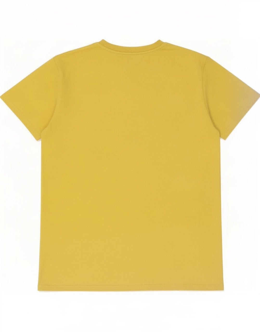 Męski T-shirt z grafiką Superdry, średni żółty bawełniany