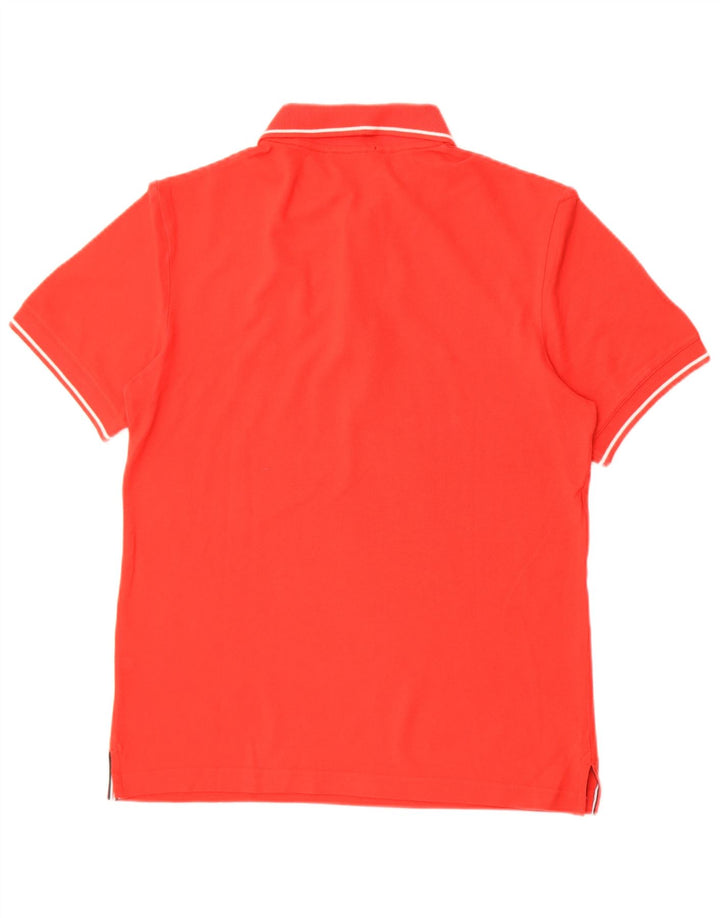 Męska koszulka polo Sergio Tacchini, mała, czerwona, bawełniana