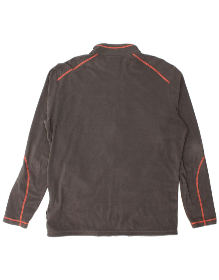 Męska kurtka polarowa Jack Wolfskin UK 44/46 XL, szary poliester