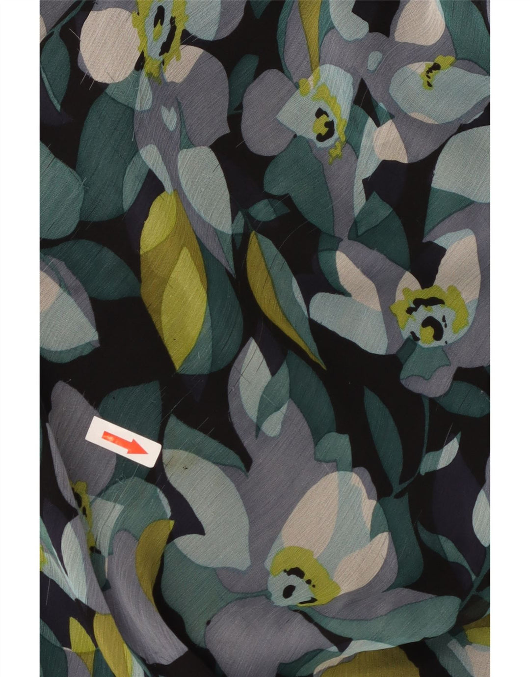 Damska sukienka Sundress Monsoon UK 12 Średni czarny jedwab w kwiaty