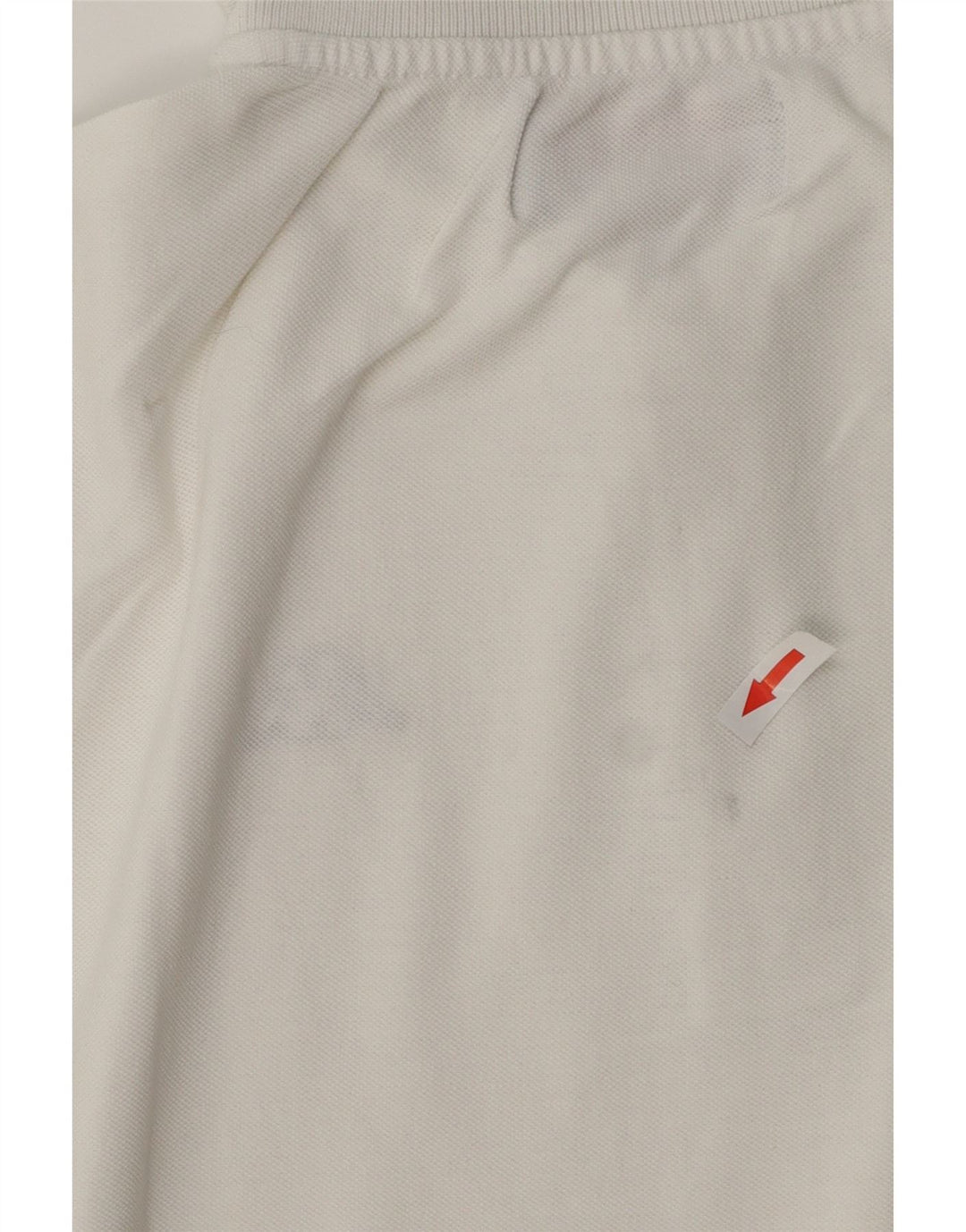 Męska koszulka polo Kappa, duża, biała, bawełniana
