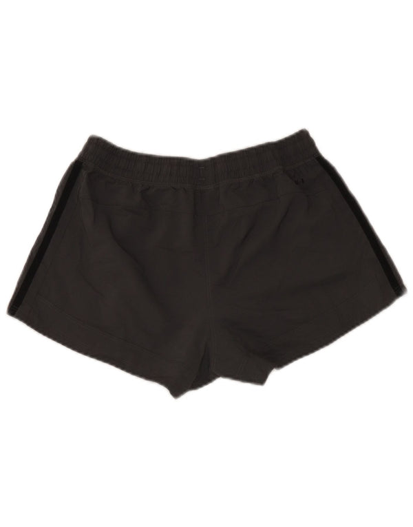 Damskie spodenki sportowe ADIDAS Aeroready UK 8, małe, szare, poliestrowe