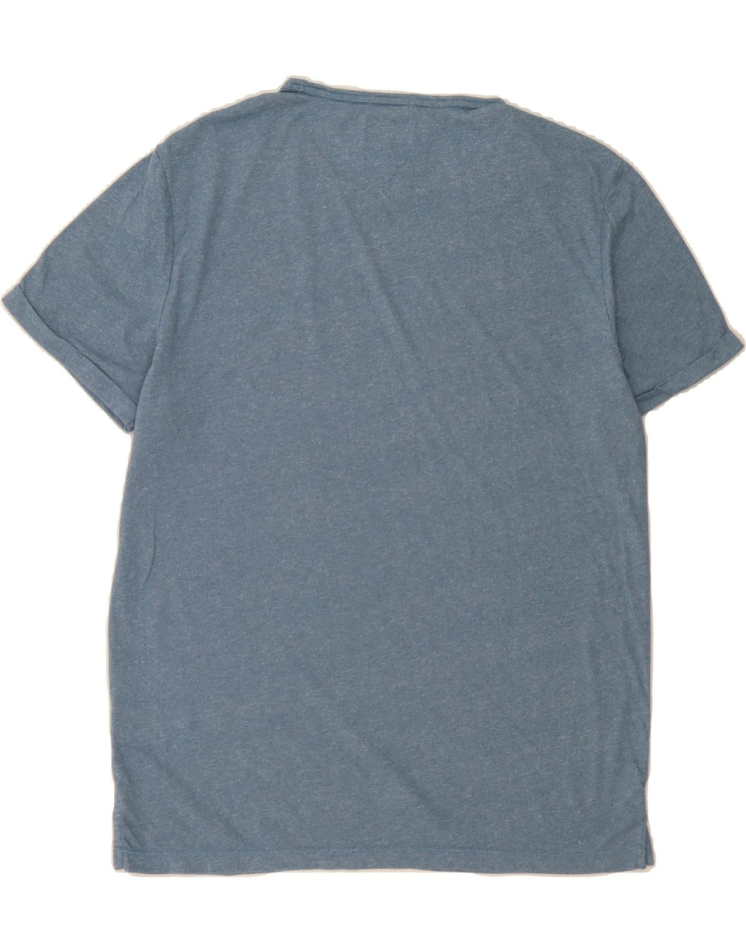 TOMMY HILFIGER Mens Regular Fit T-Shirt Top Large Blue Cotton Vintage Tommy Hilfiger and Second-Hand Tommy Hilfiger from Messina Hembry 