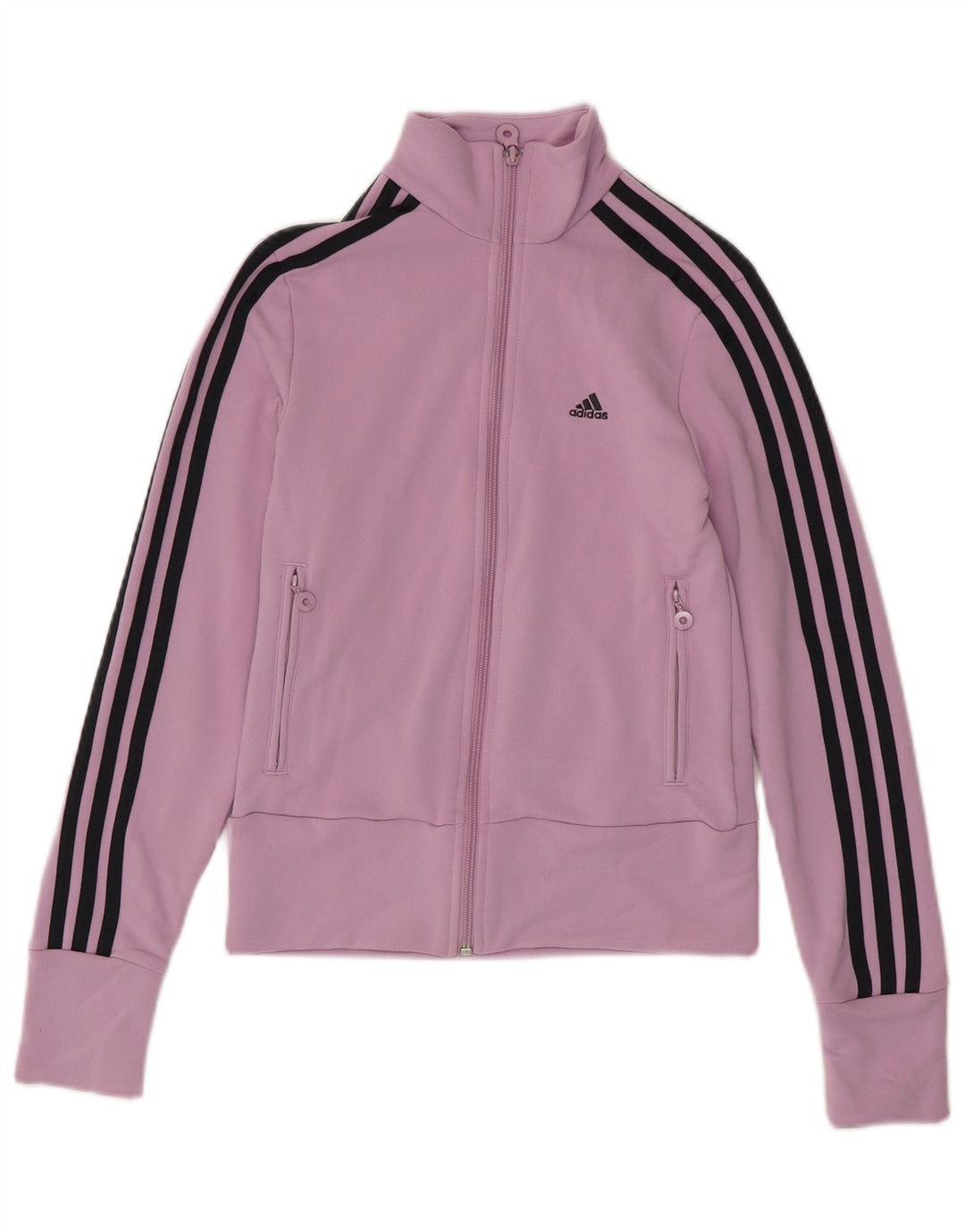 Damska bluza dresowa Adidas UK 8 Mały fioletowy poliester
