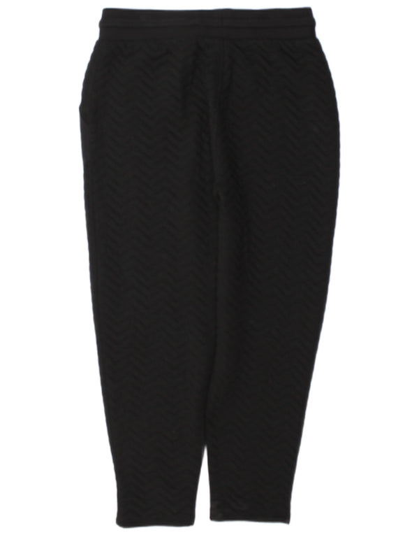 Sweaty Betty Womens Tracksuit Trousers UK 14 Medium Black Chevron