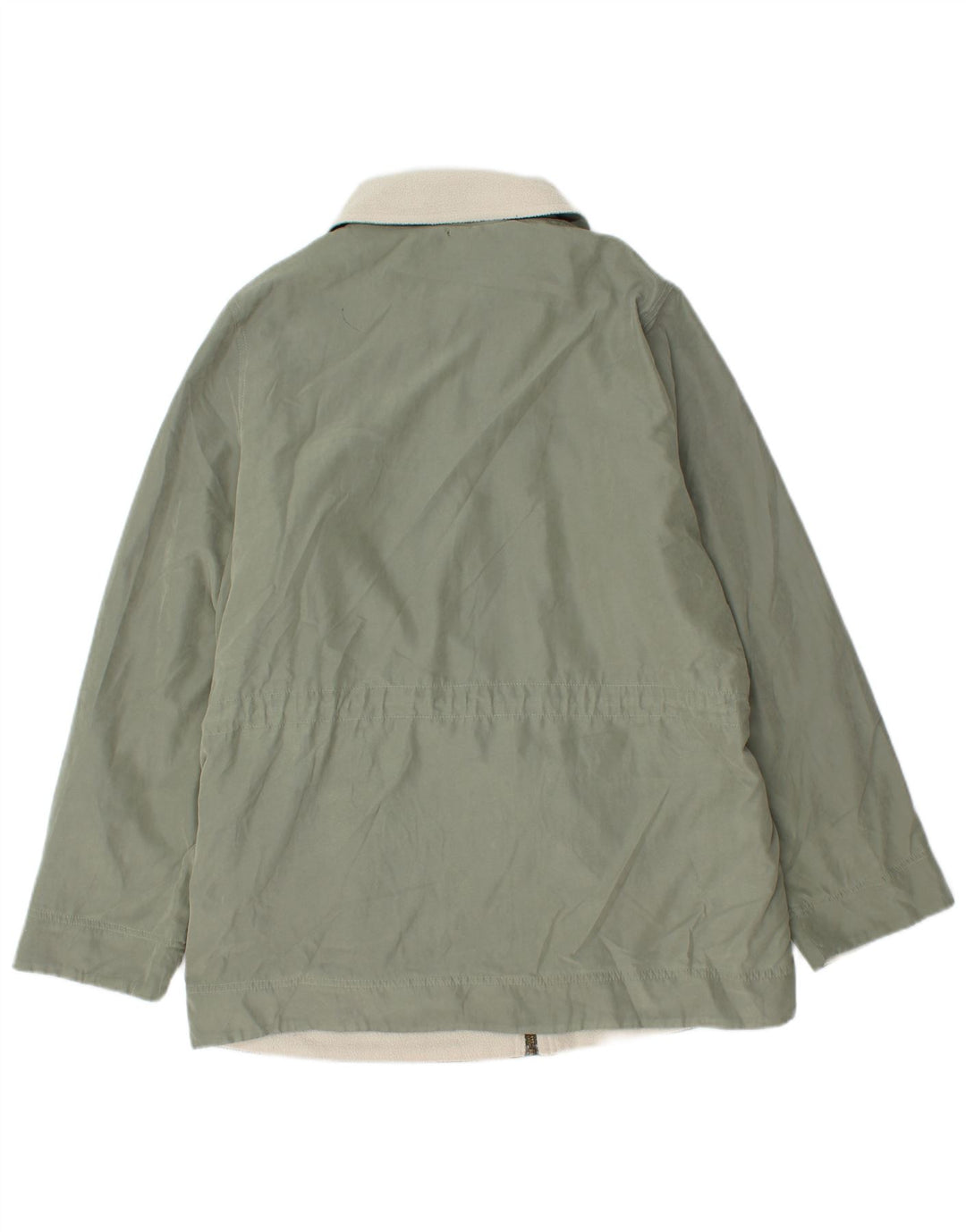 Marks & Spencer Damska kurtka oversize Sherpa Parka UK 14, duża, zielona