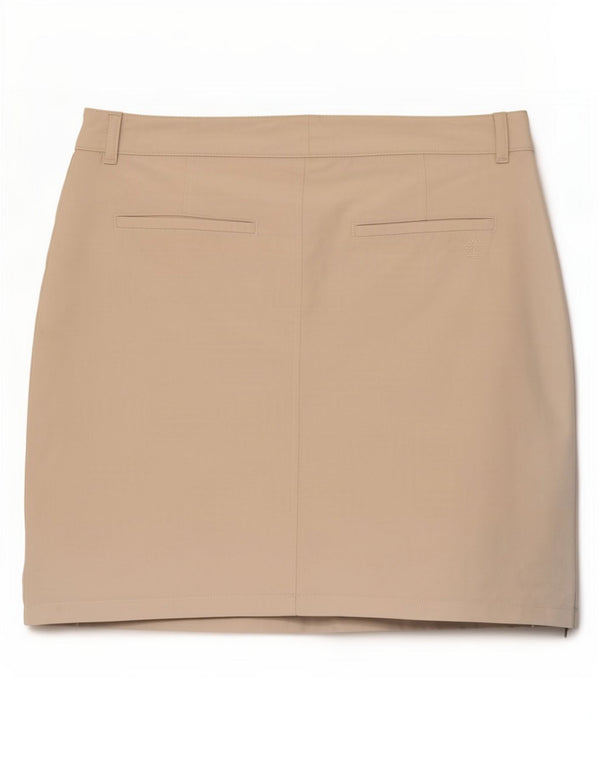 Timberland Womens Mini Skirt UK 10 Small W30 Beige Cotton