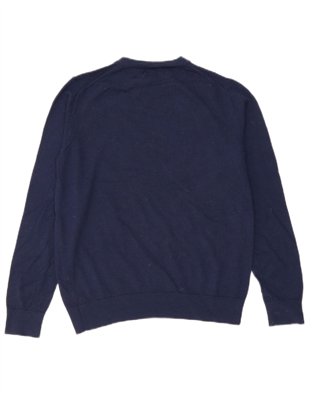 Sweter damski Marks & Spencer z okrągłym dekoltem, UK 10, mały, granatowy