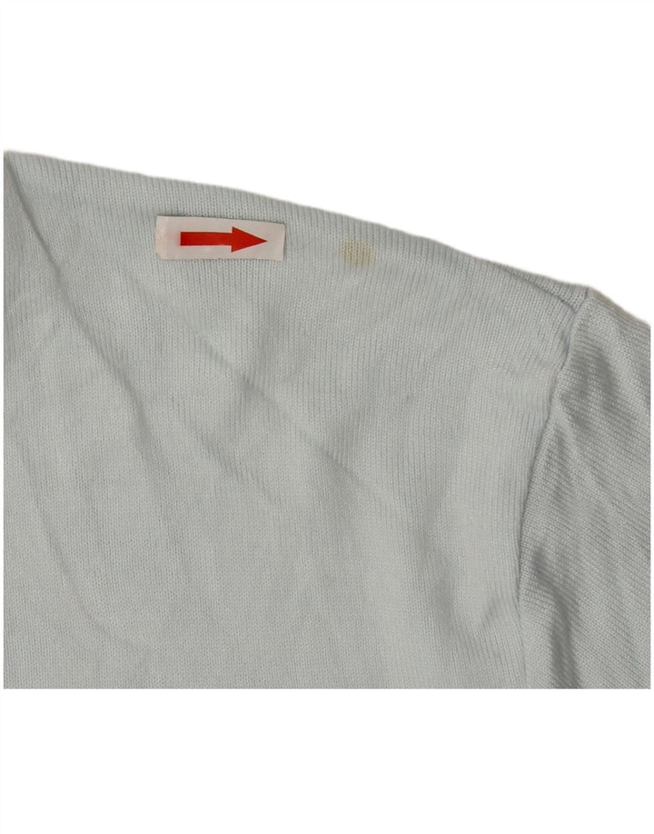 Męski T-shirt Zara, duży, niebieski