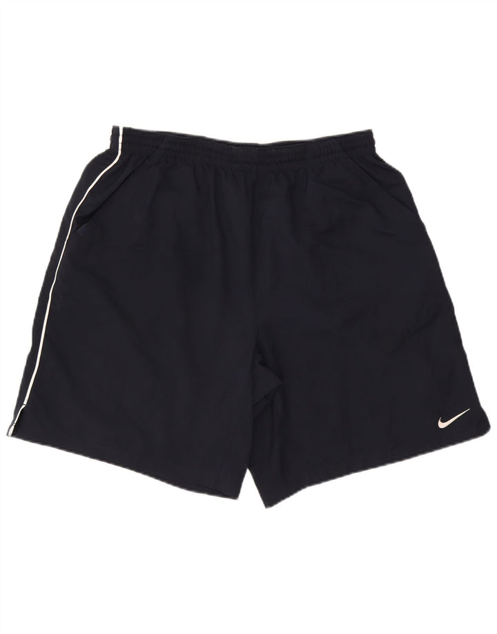 Męskie spodenki sportowe Nike Dri Fit, duże, granatowe, z poliestru