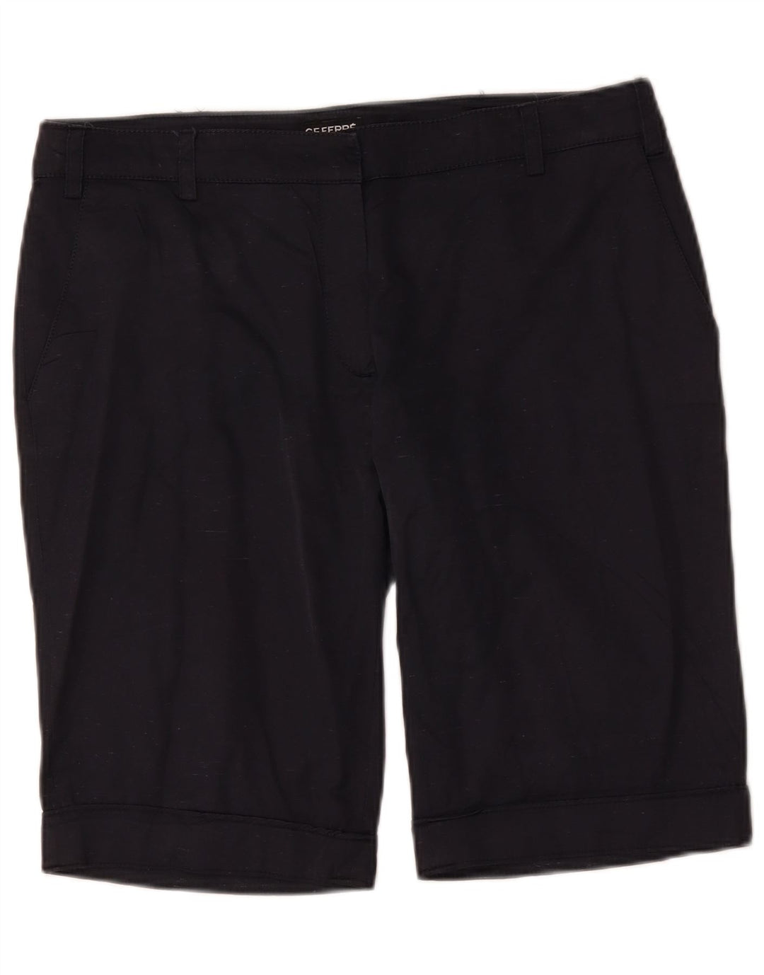 Damskie spodenki Chino Gianfranco Ferre W34, duże, granatowe, jedwabne