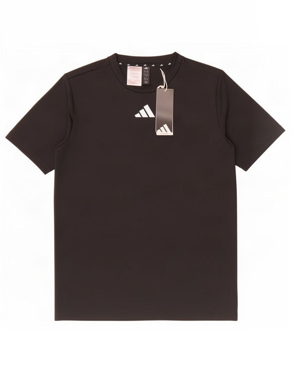 Adidas Chłopięca koszulka Climacool Top 13-14 lat Czarny Poliester