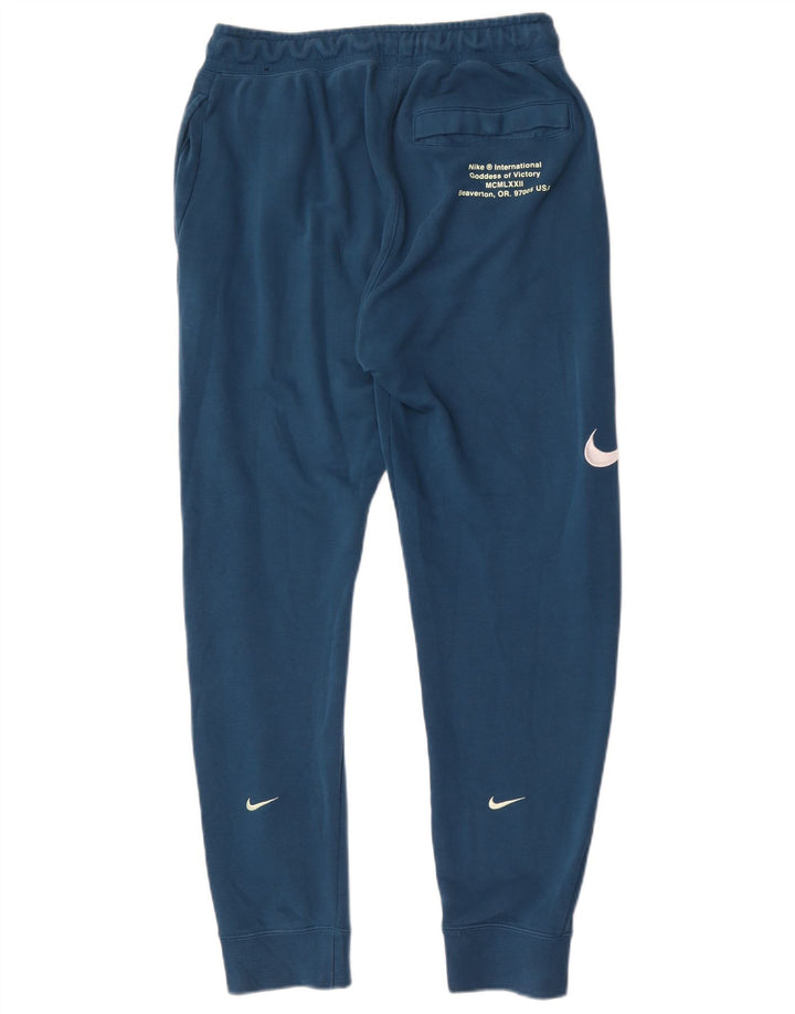 Męski dres Nike z grafiką, mały, niebieski, bawełniany