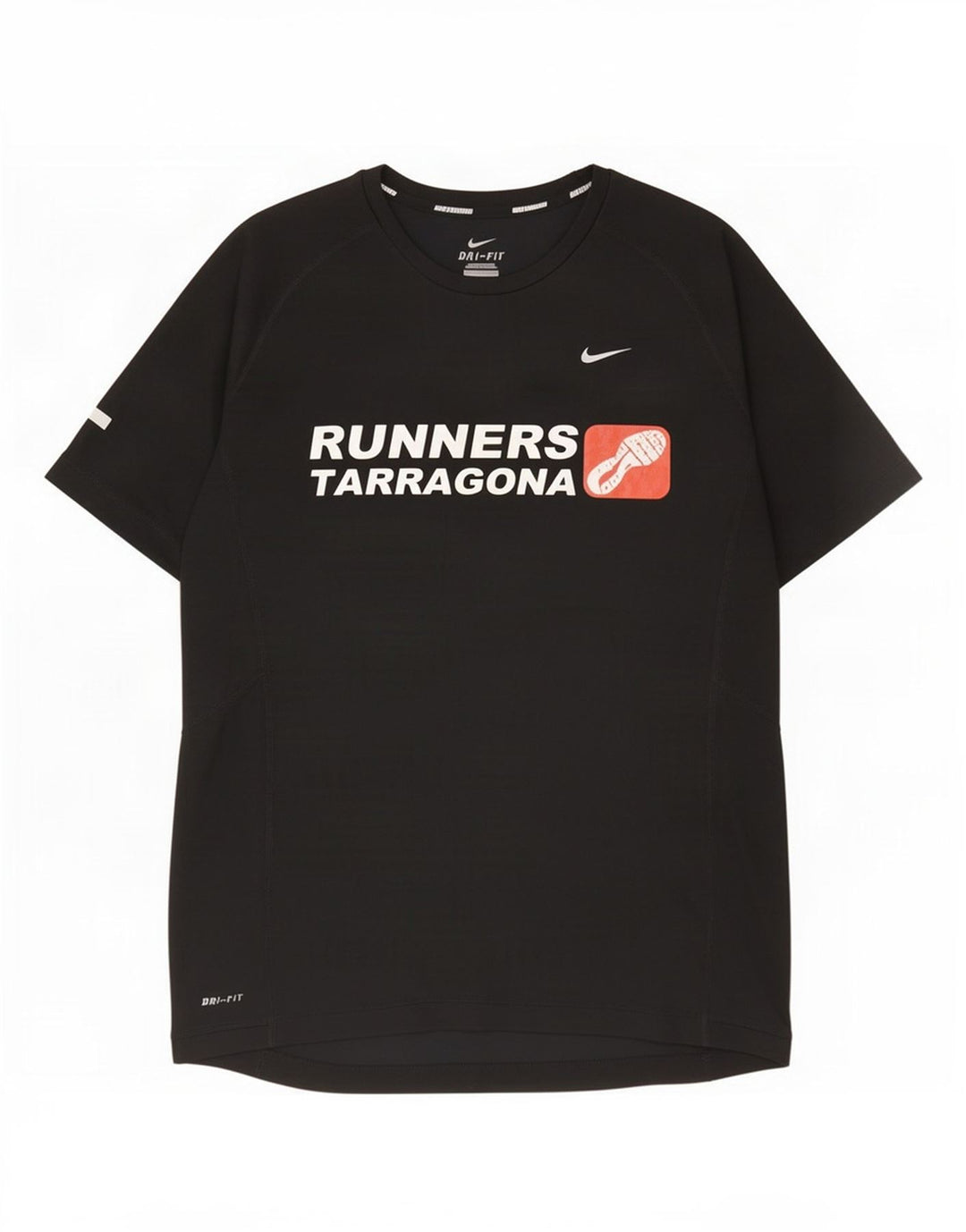 Męski T-shirt Nike Dri Fit z grafiką, średni czarny