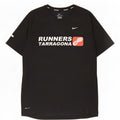 Męski T-shirt Nike Dri Fit z grafiką, średni czarny