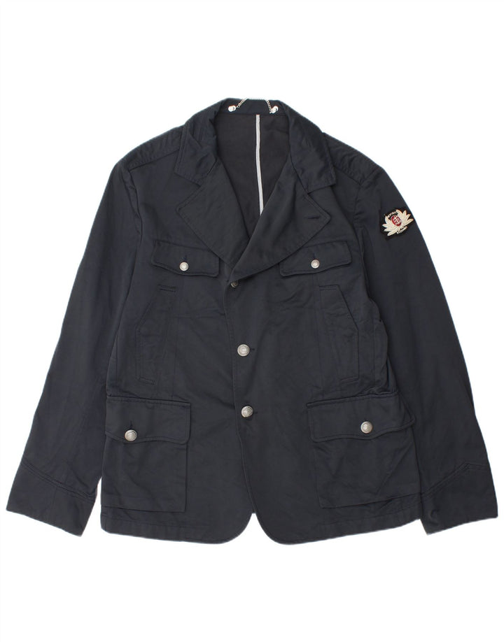 Kurtka męska Historic Research Blazer Utility UK 42 XL, granatowa, poliamid