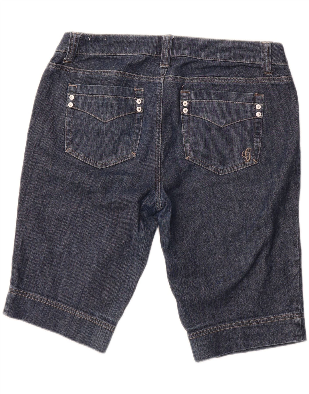 Damskie spodenki jeansowe GUESS W32, duże, niebieskie, bawełniane