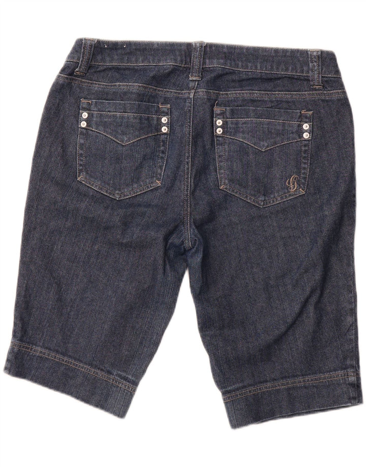Damskie spodenki jeansowe GUESS W32, duże, niebieskie, bawełniane