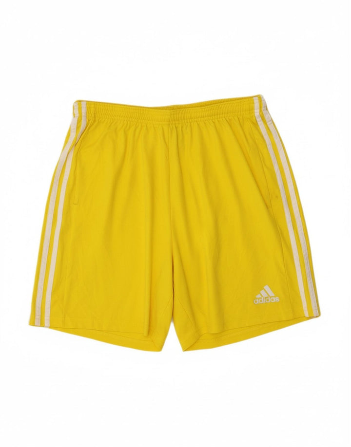 ADIDAS Mens Aeroready Sport Shorts XL  Yellow Polyester