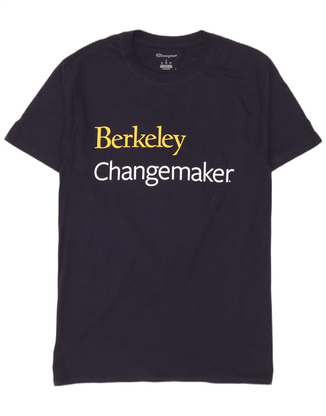 Męski T-shirt z grafiką CHAMPION, mały, granatowy
